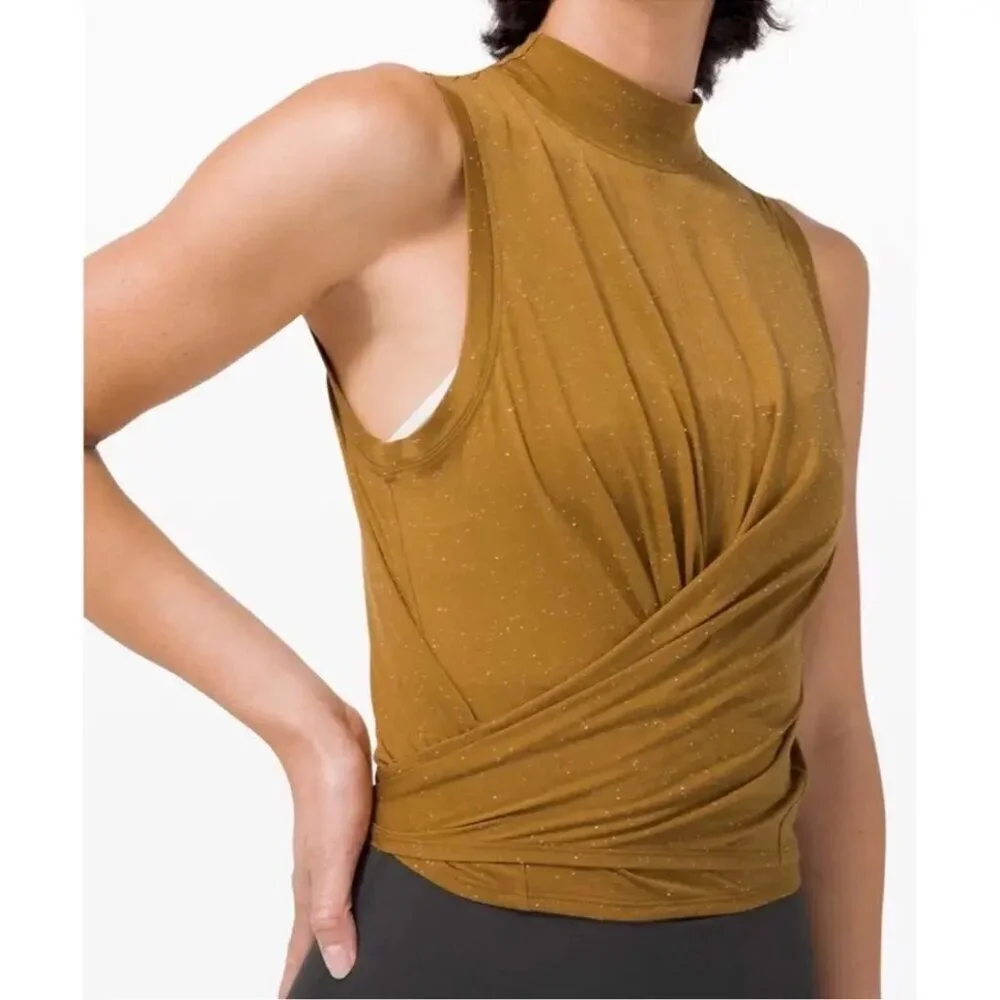 Lululemon Time to Restore Mock Neck Tank